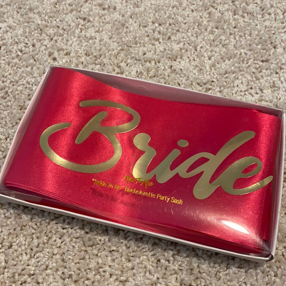 Bride to be Sash - bachelorette bridal shower
